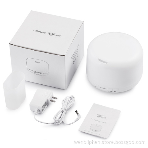 Waterless 500ML aroma cool mist diffuser/home air aroma diffuser humidifier